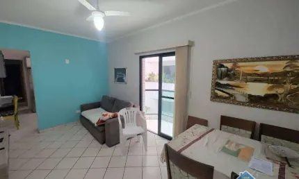 Apartamento com 1 Quarto Vila Guilhermina na Praia Grande/SP
