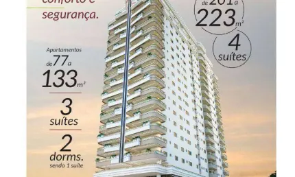 Apartamento com 2 quartos aviação em praia grande/sp