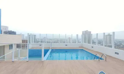 Apartamento com 2 quartos na Guilhermina em Praia Grande/SP