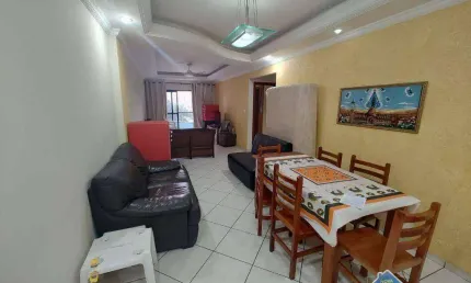 Apartamento com 3 Quartos Frente Rua no Guilhermina em Praia Grande SP