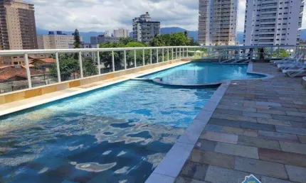 Apartamento em praia grande com 3 quartos lazer completo mobiliado pronto para morar