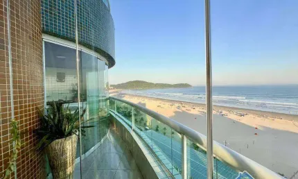 Apartamento Com Vista Mar 3 Quartos Lazer Completo em Praia Grande SP
