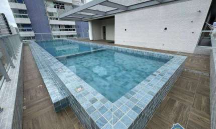 Apartamento com 2 quartos no Canto do Forte em Praia Grande/SP
