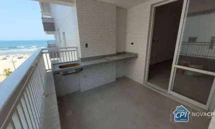 Apartamento com 2 quartos vila guilhermina na praia grande/sp