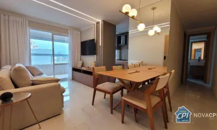Apartamento com 1 Quarto Boqueirão na Praia Grande/SP