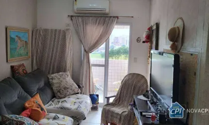 Apartamento com 1 suíte em praia grande sp vista mar