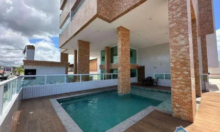 Apartamento com 2 quartos na guilhermina em praia grande/sp