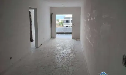 Lançamento com 2 quartos na guilhermina em praia grande/sp