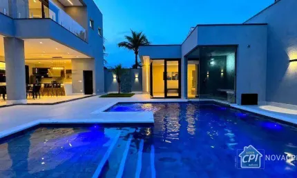 Vendo lindíssima casa nova, no Condomínio Jardim Acapulco