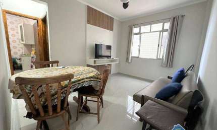Apartamento com 1 Quarto Vila Guilhermina na Praia Grande/SP