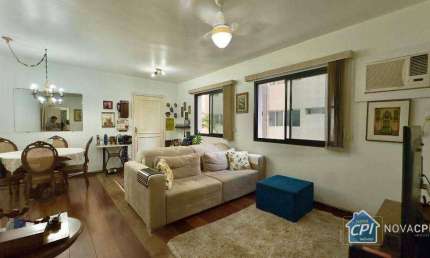 Apartamento muito bem localizado em condomínio frente mar, no bairro Aparecida, em Santos