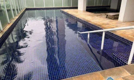 Apartamento com 2 quartos caiçara na praia grande/sp