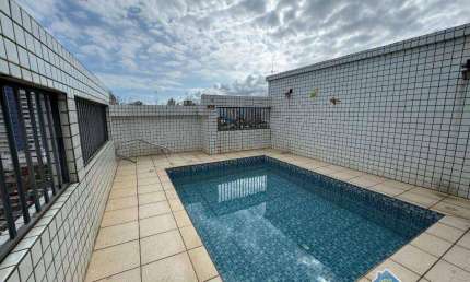 Cobertura Exclusiva na Guilhermina – 4 Quartos (3 Suítes) + 314m² + 4 Vagas de Garagem!