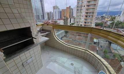 Apartamento com 1 Quarto na Tupi em Praia Grande/SP