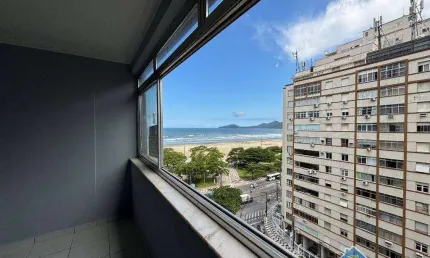 Apartamento Com Vista Mar em Santos 3 Quartos Oportunidade