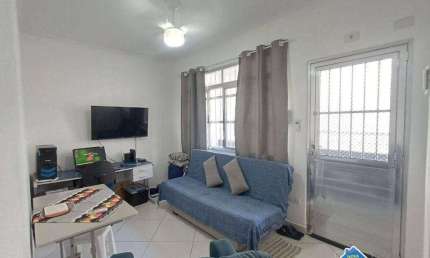 Apartamento com 1 quarto Vila Guilhermina na Praia Grande/SP