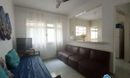Apartamento com 1 Quarto Vila Guilhermina Praia Grande/SP