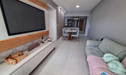 Apartamento com 2 Quaros Boqueirão na Praia Grande/SP