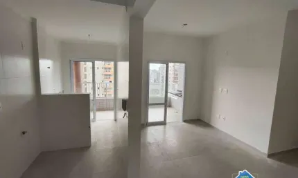 Apartamento com 2 quartos vila guilhermina praia grande/sp