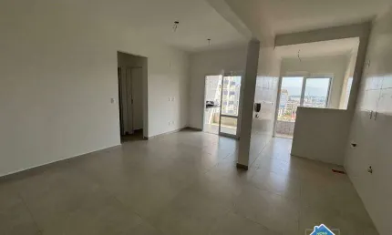 Apartamento com 2 quartos vila guilhermina na praia grande/sp