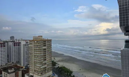Apartamento à venda com vista para o mar no bairro Caiçara – 2 quartos, 1 suíte, varanda gourmet e lazer completo
