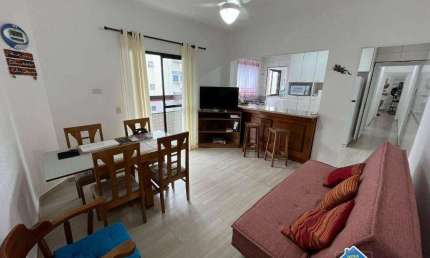 Apartamento MOBILIADO com 2 Quartos na Vila Guilhermina em Praia Grande/SP