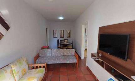 Apartamento com 1 Quarto na Vila Guilhermina Praia Grande/SP