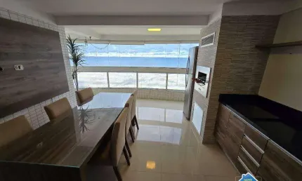 Apartamento VISTA MAR com 194m² e 4 Quartos na Aviação em Praia Grande/SP