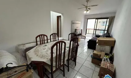 Apartamento com 2 quartos na guilhermina praia grande/sp