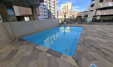 Apartamento VISTA MAR com 1 Quarto para alugar na Tupi em Praia Grande/SP