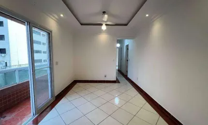Apartamento 2 dormitórios na guilhermina, 400m da praia – 77m², 1 suíte e vaga!