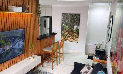 Casa de Condomínio Mobiliada para Locação na Caiçara com 1 Quarto e 1 Vaga