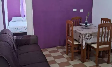 Kitnet com 1 Quarto no Canto do Forte em Praia Grande/SP