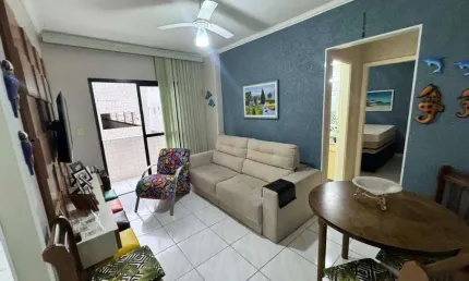 Apartamento com 1 Quarto na Ocian em Praia Grande/SP