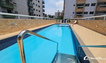 Apartamento com 2 Quartos na Vila Guilhermina em Praia Grande/SP