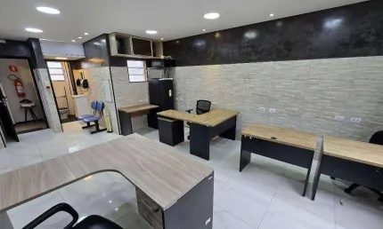 Sala comercial com 1 sala para alugar na Travessa Vicente Demasi, Boqueirão, Praia Grande