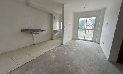 Apartamento com 2 quartos canto do forte na praia grande/sp