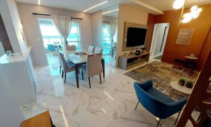 Apartamento à venda, 118 m² por R$ 1.400.000,00 - Boqueirão - Praia Grande/SP