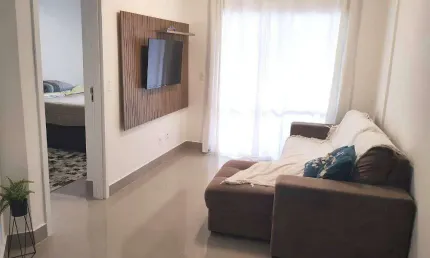 Apartamento com 1 Quarto Vila Guilhermina Praia Grande/SP