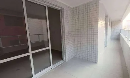 Apartamento com 2 quartos no canto do forte em praia grande/sp