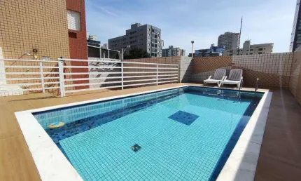 Apartamento com 3 quartos canto do forte na praia grande/sp