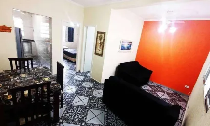 Apartamento com 1 dormitório para alugar, 45 m² por r$ 1.700,02/mês - vila guilhermina - praia grande/sp
