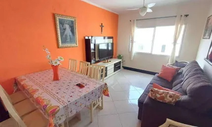 Apartamento com 2 quartos na aviação em praia grande/sp