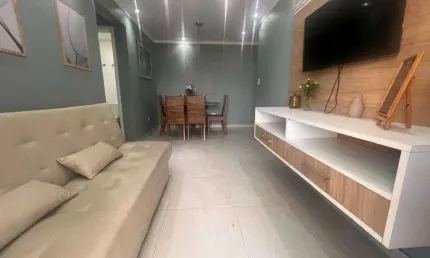 Apartamento 1 quarto à venda no boqueirão, praia grande – 100 metros da praia mobiliado