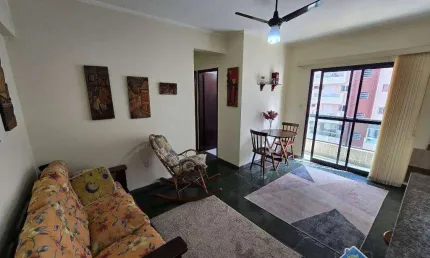 Apartamento para alugar com 1 Quarto na Vila Guilhermina em Praia Grande/SP