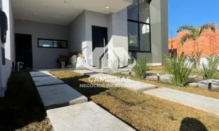 Casa em condomínio fechado com 3 quartos à venda na Vila Monte Alegre IV, Paulínia , 140 m2 por R$ 990.000