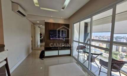Apartamento com 1 quarto para alugar na Avenida Benjamin Constant, 1971, Cambuí, Campinas, 47 m2 por R$ 4.200