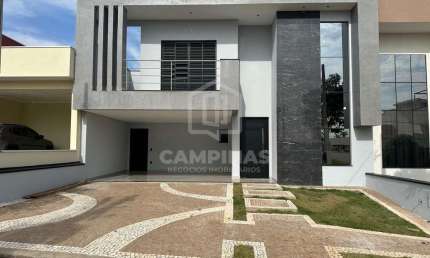 Casa em condomínio fechado com 3 quartos à venda na Avenida Santana, 250, Parque Olívio Franceschini, Hortolândia, 168 m2 por R$ 1.100.000