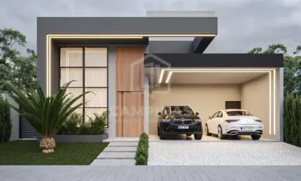 Casa em condomínio fechado com 4 quartos à venda na Rua Sebastião Cardoso, 548, Parque Brasil 500, Paulínia, 202 m2 por R$ 1.580.000