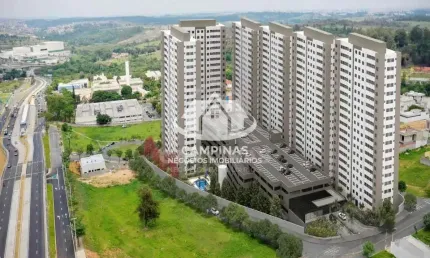 Apartamento com 2 quartos à venda na rua pastor antonio tiburtino da silva, 490, jardim ibirapuera, campinas, 42 m2 por r$ 313.000